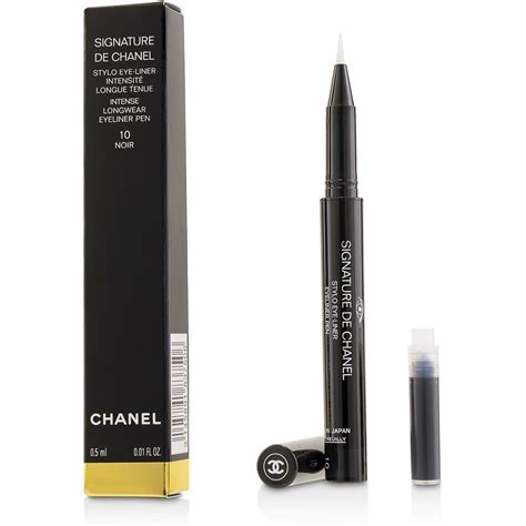 signature de chanel stylo eyeliner|chanel eyeliner color chart.